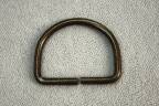 D-Ringe - Halbringe - 40 mm Altmessing 290