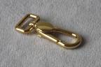 Karabinerhaken 15 mm Gold Glänzend 363