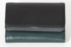 Mywalit Geldbörsen Schwarz Türkis 250-78