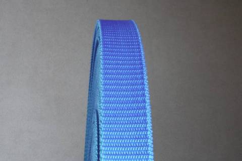 10 Meter Gurtbänder 25 mm Hellblau - Bild: A2