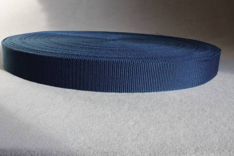 10 Meter Gurtb&auml;nder 40 mm Blau - Bild: A2