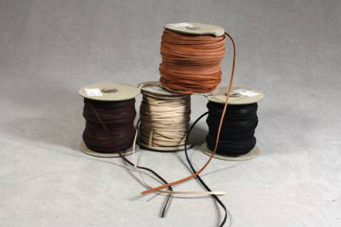 10 Meter K&auml;nguruleder - Flachband 3 mm