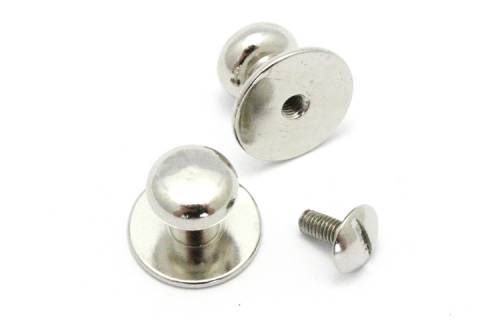 10 Schraubköpfe - Kugelkopfnieten 10 mm - 003 - Bild: A2