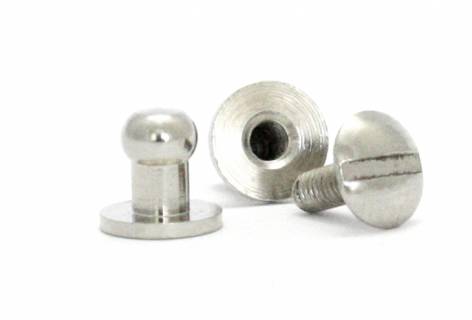 10 Schraubköpfe - Kugelkopfnieten 5 mm - 001 - Bild: A2