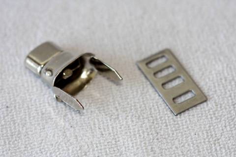 10 Drehverschlüsse - Wirbelverschlüsse 120 Nickel - Bild: a1