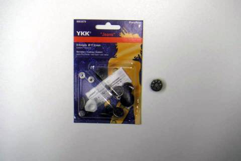 8 YKK - Jeanskn&ouml;pfe - 17mm