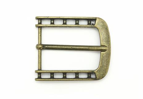 Altmessing - Gürtelschnallen 40 mm - 041 N1 - Bild: A1