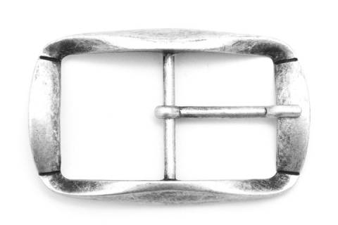 Antik - Doppelstegg&uuml;rtelschnallen 40 mm 023 - N1 - Bild: A1