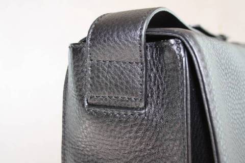 Messenger Bag - Leder - Hochformat - Bild: A8