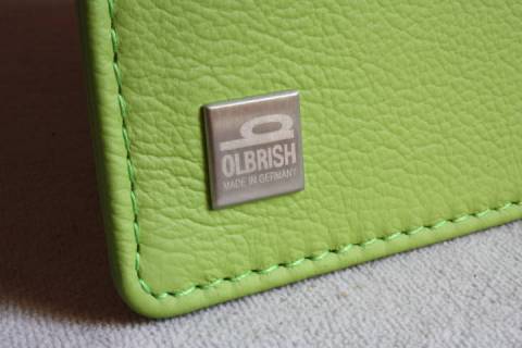 Cover I-Pad H&uuml;llen - Olbrish b Neon - Weiss - Bild: A1