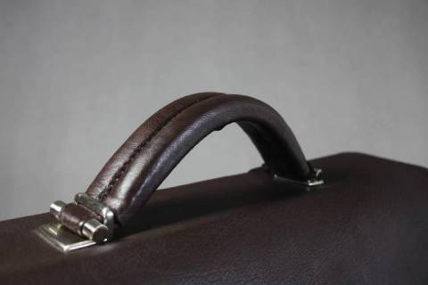 Damen - Leder - Aktentaschen mit Laptopfach 457 - Bild: A3