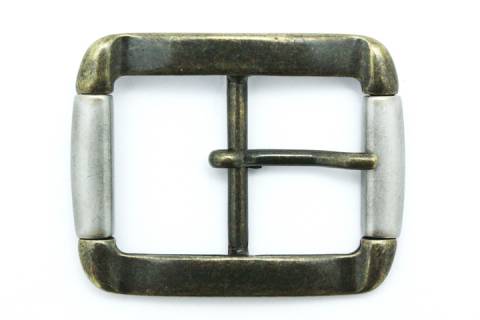 Doppelsteg G&uuml;rtelschnallen 40 mm 030 N1 - Bild: A1