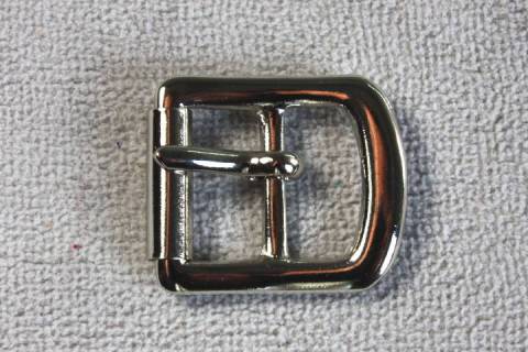 Doppelstegrollschnallen - 18 mm - nickel 342A