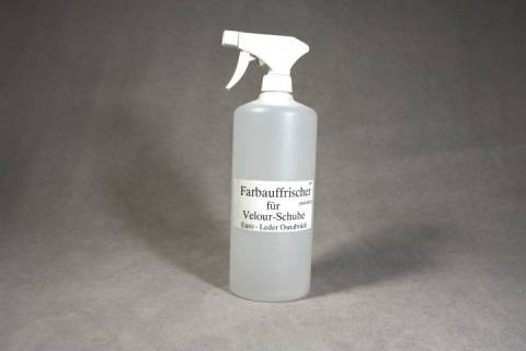 1 Liter Velourleder - Farbauffrischer - Bild: Farbe-Schwarz_2