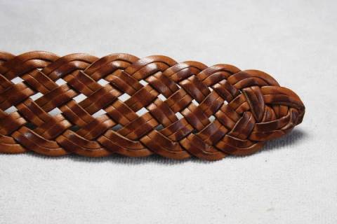 Geflochtene Lederriemen 06 - 40  - Bild: A1