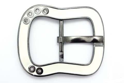 G&uuml;rtelschliessen Altweiss 40 mm 007 - N1 - Bild: A1