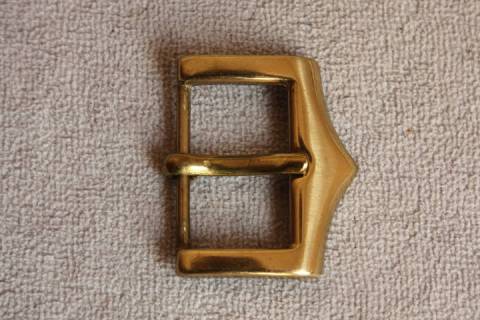 Gürtelschliessen - Messing-Massiv 30 mm 122