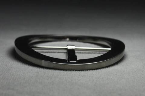 Guertelschliessen 50 mm - Messing / Palladium - 195 - Bild: A1