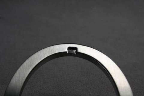 Guertelschliessen 50 mm - Messing / Palladium - 195 - Bild: A11