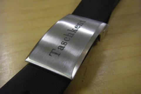 Gürtelschnallen - Gravuren - Bild: A