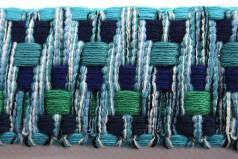 Mustergurtband 4230 40 mm - Bild: Farbe24