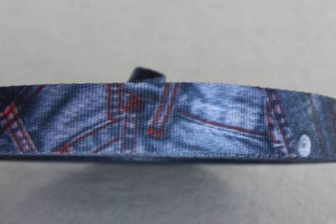 10 Meter Gurtband 25 mm Blue Jeans - Bild: A3
