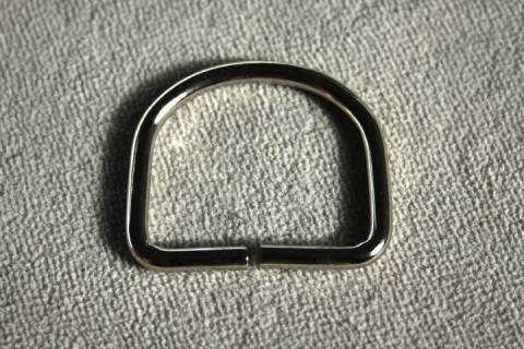 D-Ringe - Halbringe - 35 mm Nickel 282