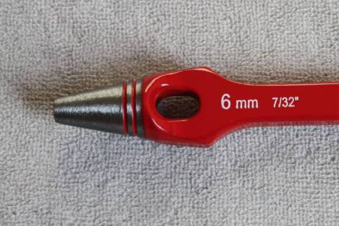 Henkellocheisen Rund 6 mm - Bild: A2