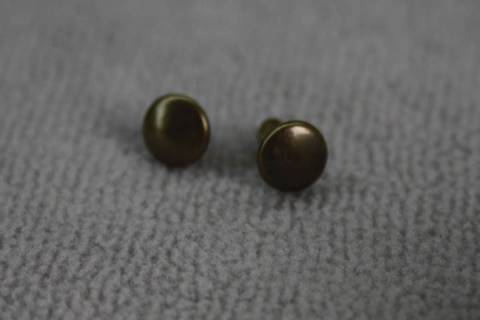 100 Doppelkopf - Hohlnieten 5/7 Altmessing 380 - Bild: A2