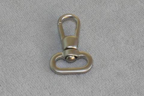 Karabinerhaken 16 mm Mattnickel 174 - Bild: A1