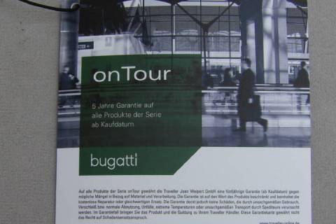 Bugatti - Laptop - Nylon - Rucksack - Bild: A3