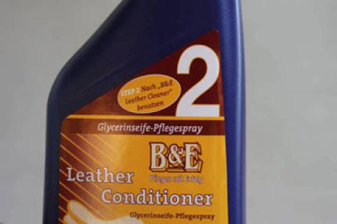 B & E Leather Conditioner - Bild: A1