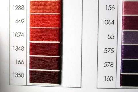 N&auml;hgarn - Ledergarn St&auml;rke 20 - 600 - Bild: Farbe-Rotbraun-1348