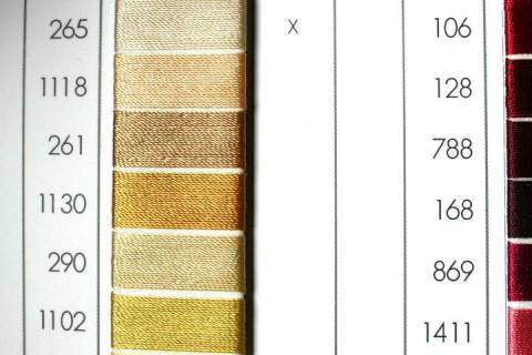 Garne - Faeden - Zwirne 400 - 1.200 - Bild: Farbe-Creme-261