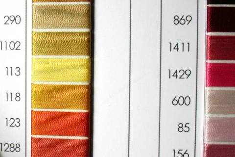 Garne - Faeden - Zwirne 400 - 1.200 - Bild: Farbe-Gelb-118