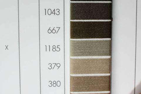 Garne - Faeden - Zwirne 400 - 1.200 - Bild: Farbe-Oldlace-1185