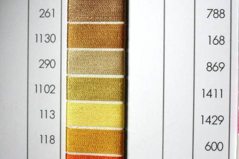 Garne - Faeden - Zwirne 400 - 5.000 - Bild: Farbe-Sahne-290