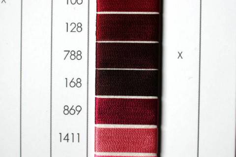Serafil - Ledergarn - Nähgarn für Leder 60 - 600 - Bild: Farbe-Darkbordeaux-168