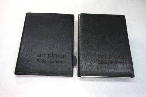 Sonderanfertigungen Leder Schreibmappen