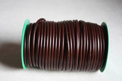 Lederrundschnur endlos 6 mm  - Bild: A3