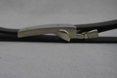 Lederg&uuml;rtel - Automatikschliessen - 405 - Bild: A2