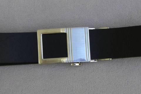 Lederg&uuml;rtel - Automatikschliessen - 410 - Bild: A1