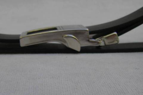 Lederg&uuml;rtel - Automatikschliessen - 410 - Bild: A2