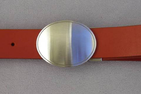 Lederg&uuml;rtel - Rot - 016 - Bild: A2