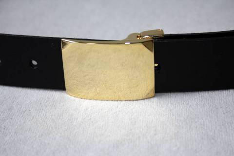 Ledergürtel - 088 Gold