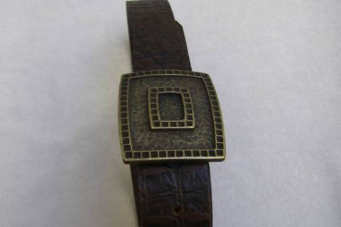 Lederg&uuml;rtel - 031 - Bild: A2