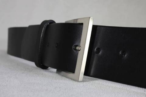 Ledergürtel 45 mm - Messing - 199 - Bild: A1