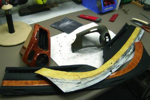 Lederreparaturen in Kfz - Bild: A1