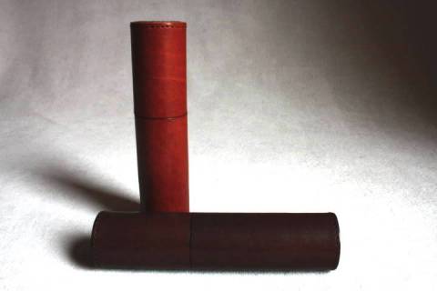 Handgenähte Hartleder - Etuis - Bild: A2