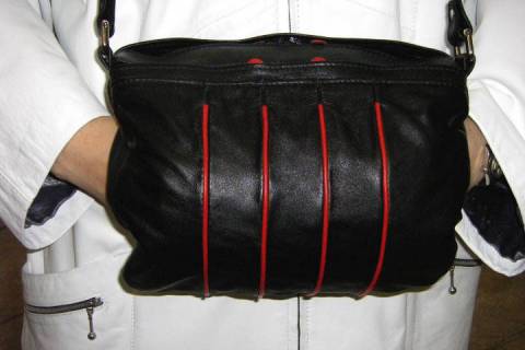 Lederstrumpf - Muff - H&auml;ndew&auml;rmer - Bild: A10